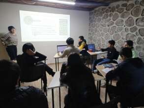 A moment from a lesson