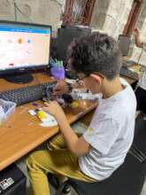 Scenes from robotics classes