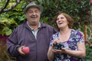 Baba Tanche and dyado Vasko from Chelopek village