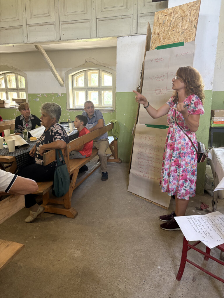 World Cafe - Yanina Taneva facilitating
