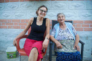 Mira & baba Asenka in Yasen