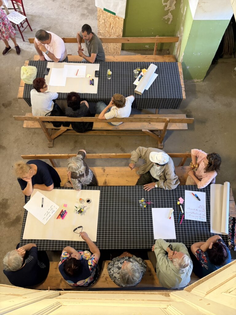 World Cafe discussion - from above 2
