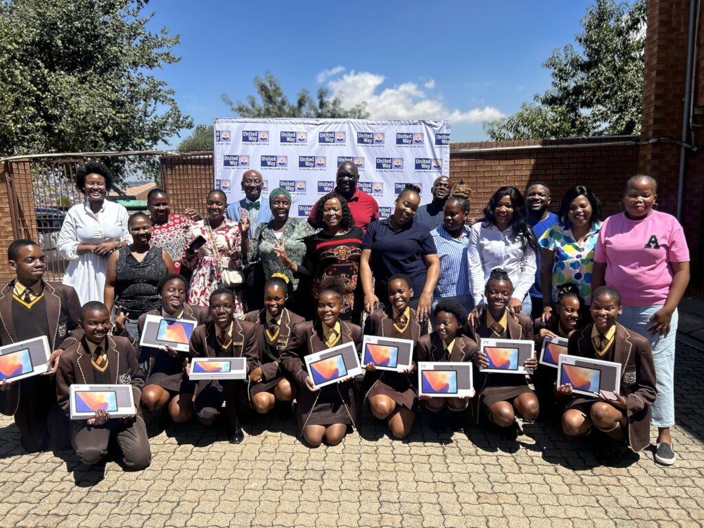 Ivory Park Secondary School STEM Roducate Tablets