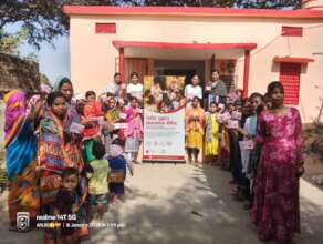 MHM Awareness Camp at a village in Odisha