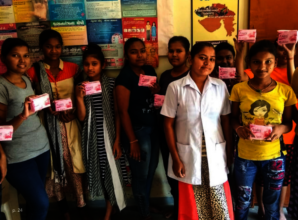 School girls empowered with Asani pads for hygiene