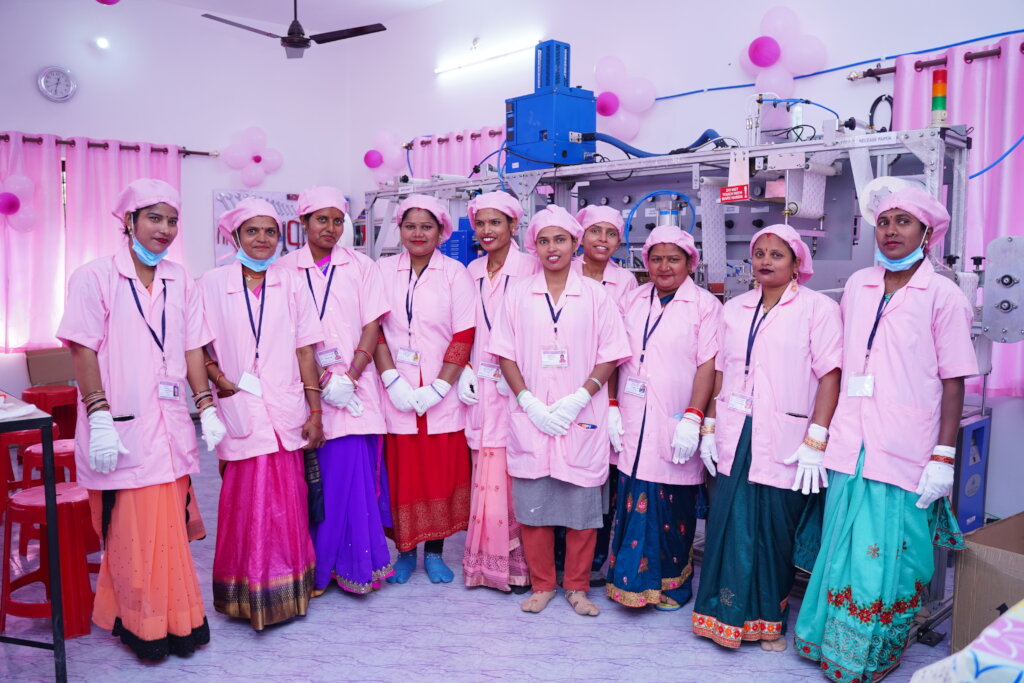 Provide Period Products across rural India