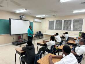 Mrs. Barnabie at Genesis Academy