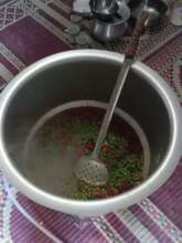 School lunch preparing