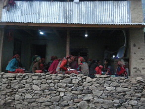 Paralegals educating  village women