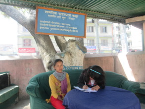 Paralegals in the police station writing FIRs
