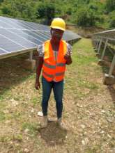 Grid Ambassador Omelia on site in Tiburon