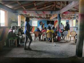 Community meeting for new town