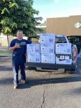 Firefighters deliver