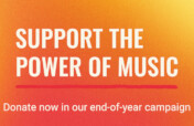 Support the power of music