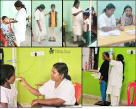 Health check-up for the children