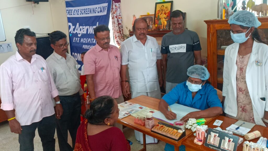 A full day medical camp at Janani Home