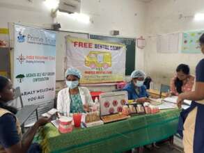 Free dental camp for school children