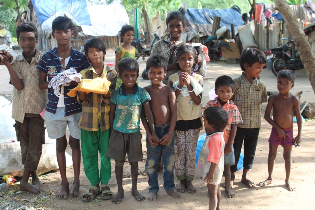 Assist less fortunate by providing clothing