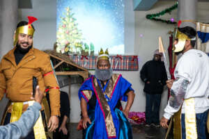 The Christmas Eve Nativity was a lot of laughs.