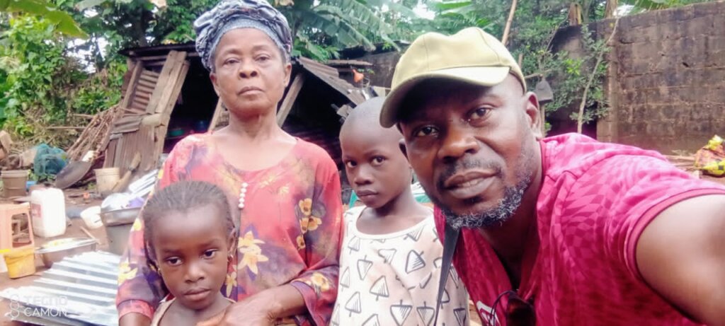 Xmas For Widow Storm Victim & Grandchildren