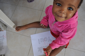 Another of the children your donations have housed