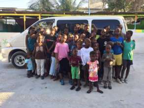 The orphanage now has its own bus