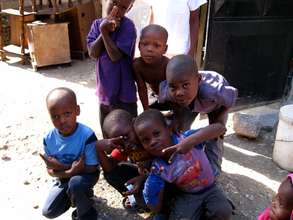 A couple of the kids - not camera shy!