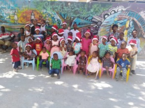 The children are getting excited for Christmas