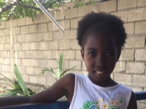 The orphanage is home to ten year old Bervalie