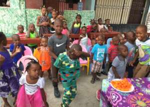 The kids would like a Christmas party like this
