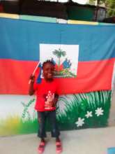 Flag day in Haiti
