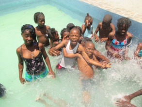 Swimming lessons continue