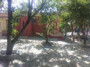 The garden is very peaceful
