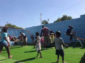 A wonderful new playground, thanks to you!