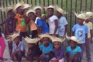 The kids at the Caribbean Arts Festival
