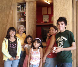 A Family Registers at a RIA Center
