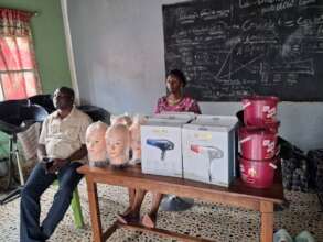 Hairdressing Equipment for the Graduates
