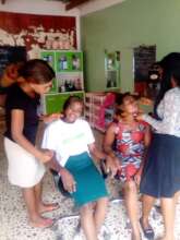 Provide hairdressing training for teenage mums