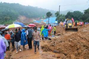 Recent landslide in Wayanad on July 7