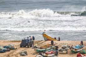 Cyclone-affected areas in Andhra Pradesh