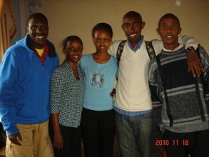 Our Kigali-based team, in Byumba