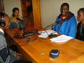 Getting ready for a recording with a youth