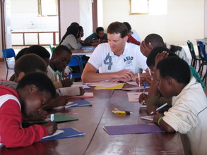 Chad with S5 students