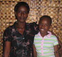 Chantal Ganhongayire and Salima Mzagisenga