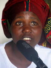 Veronique Mukakayange in Gicumbi, Byumba