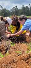 Planting at the polytechnic