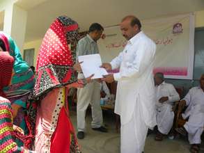 Receiving Award