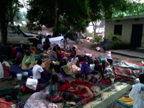 Sudanese refugees in Makpandu Yambio