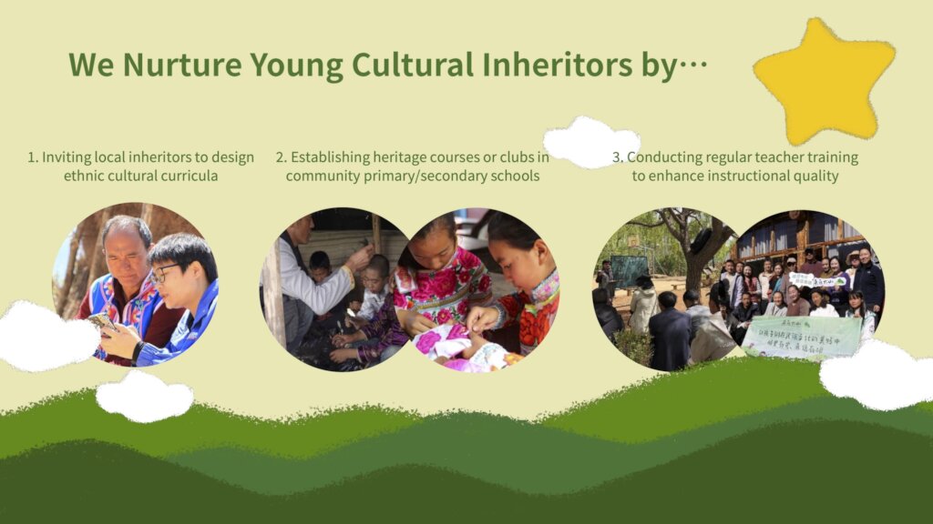 Nurture 1000+ Young Inheritors of Ethnic Heritages