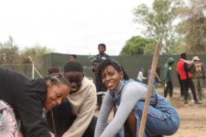 Tree planting at the RCCA nursery site